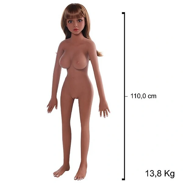 Boneca Realística Sex Doll 13,8 kg MINI XT010 110 cm