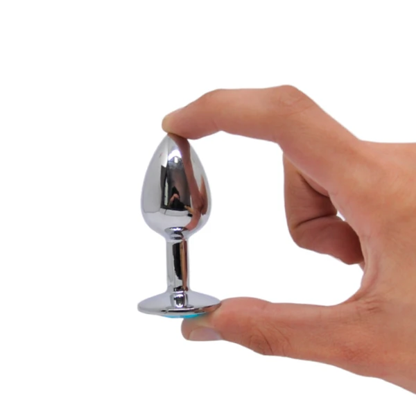 Plug Anal Jóia em Aço Inoxidável Cores Variadas