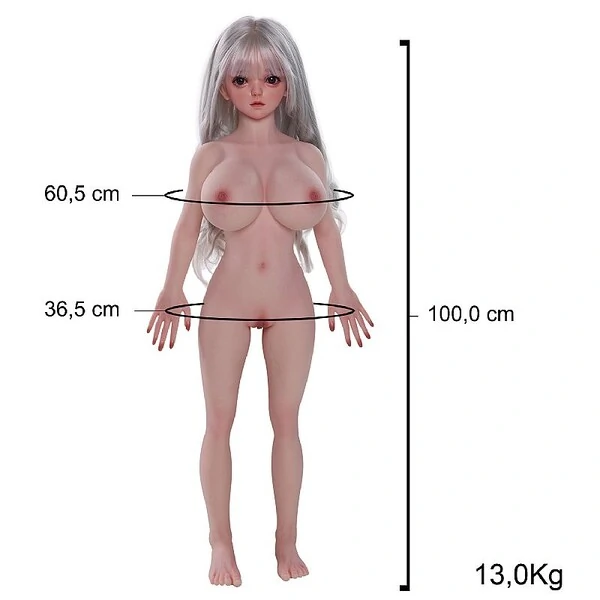 Boneca Realística Sex Doll 13 kg MINI XT010 100 cm