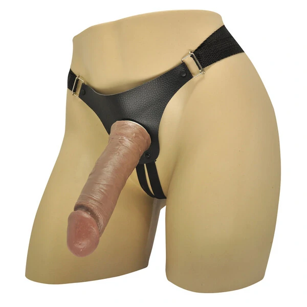 Cinta com Prótese Grossa em Silicone 20cm