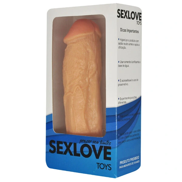 Pênis Garanhão Pele 23 cm x 5 cm