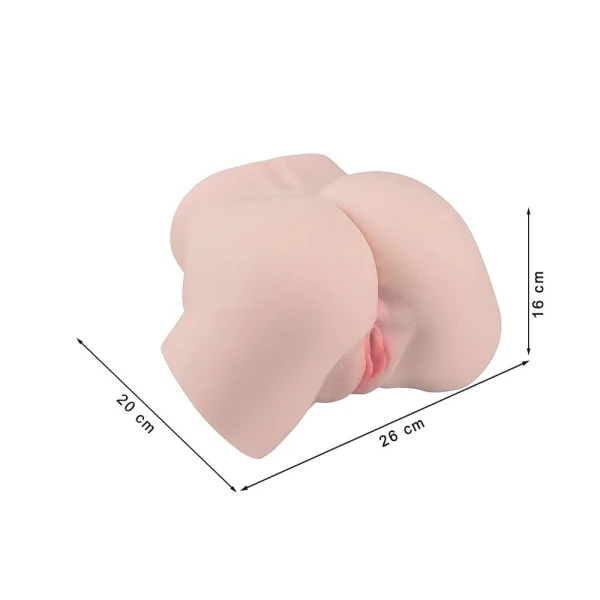 Masturbador Formato de Bunda - Vagina e Ânus - Butt Mega 2