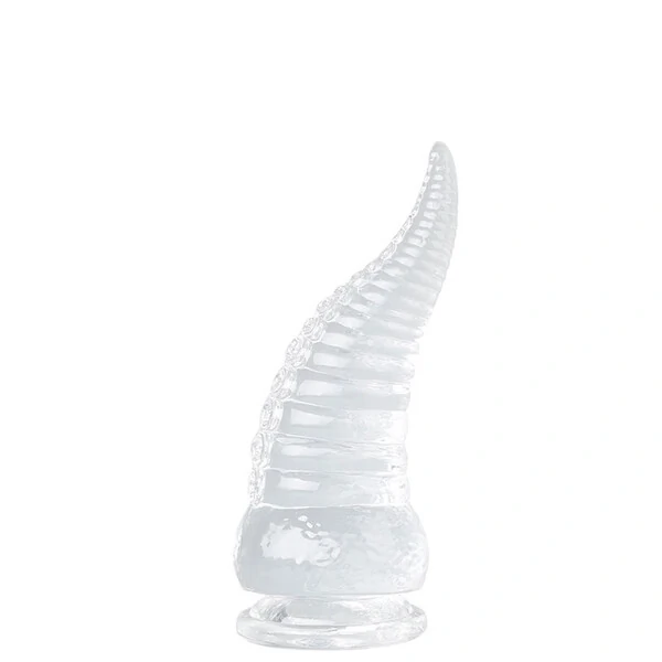 Dildo em Formato Tentáculo Escalonado e Ventosa