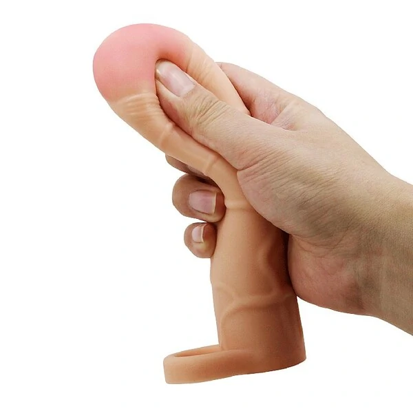 Capa Peniana com Anel para Escroto Bunion 16,5 cm x 3,8 cm- Pretty Love