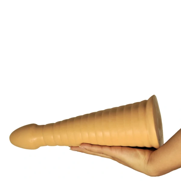 Plug Anal Escalonado Cone Esférico com Base 26 cm x 8 cm