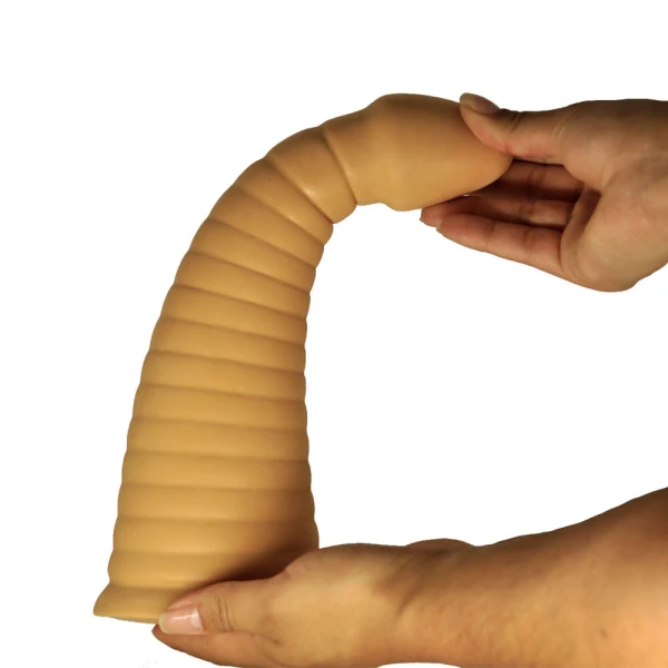 Plug Anal Escalonado Cone Esférico com Base 26 cm x 8 cm