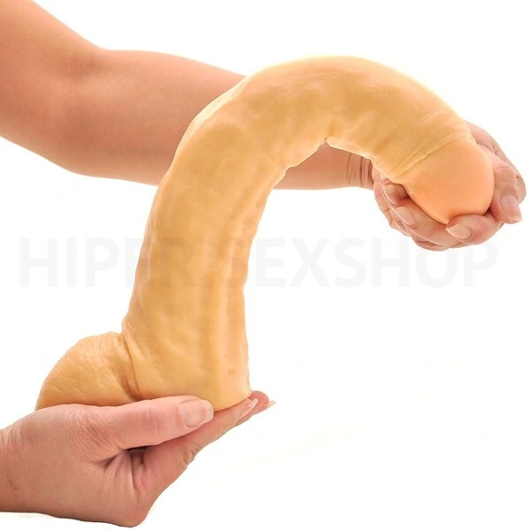 Pênis Realístico em Silicone Texturizado Prótese Big Cock