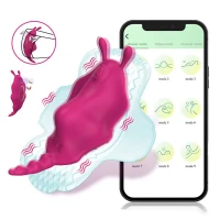 Vibrador de Calcinha com Aplicativo com Imã Fixador