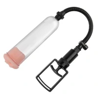 Bomba Peniana 3 Anéis em Silicone e Anel em Formato de Vagina