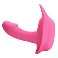 Vibrador Massageador de Ponto G e Clitóris Controlado por Aplicativo - Pretty Love Fancy Clamshell