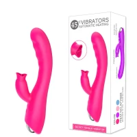 Vibrador Duplo com Língua Estimuladora - Secret Tongue