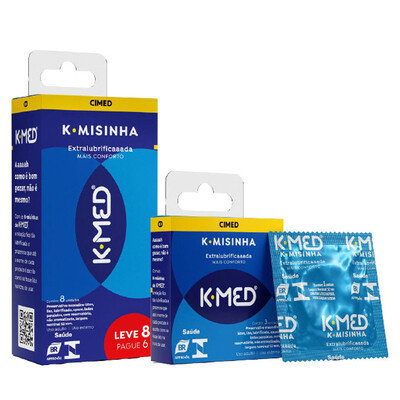 Foto Preservativo K-Misinha Extralubrificada - K-MED