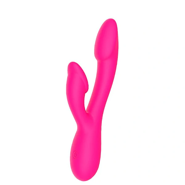 Vibrador Duplo para Ponto G e Estimulador de Clitóris - NV TOYS