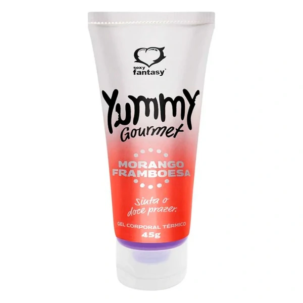 Gel Térmico Beijável Yummy Gourmet Sabores 45g - Sexy Fantasy