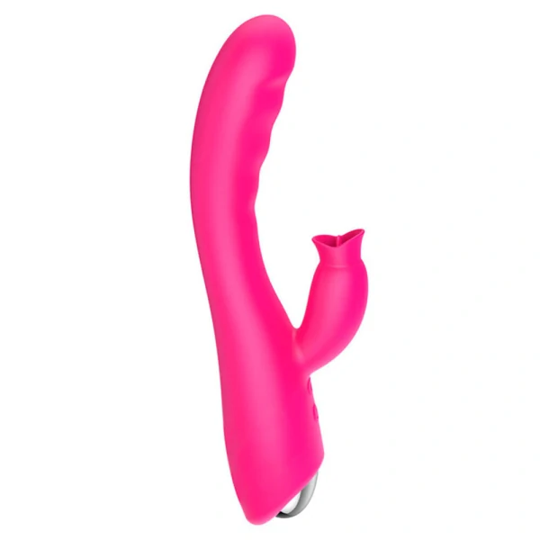 Vibrador Duplo com Língua Estimuladora - Secret Tongue