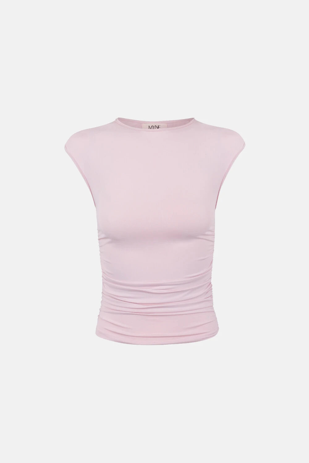 FotoBlusa Drapeada Justa Poliamida