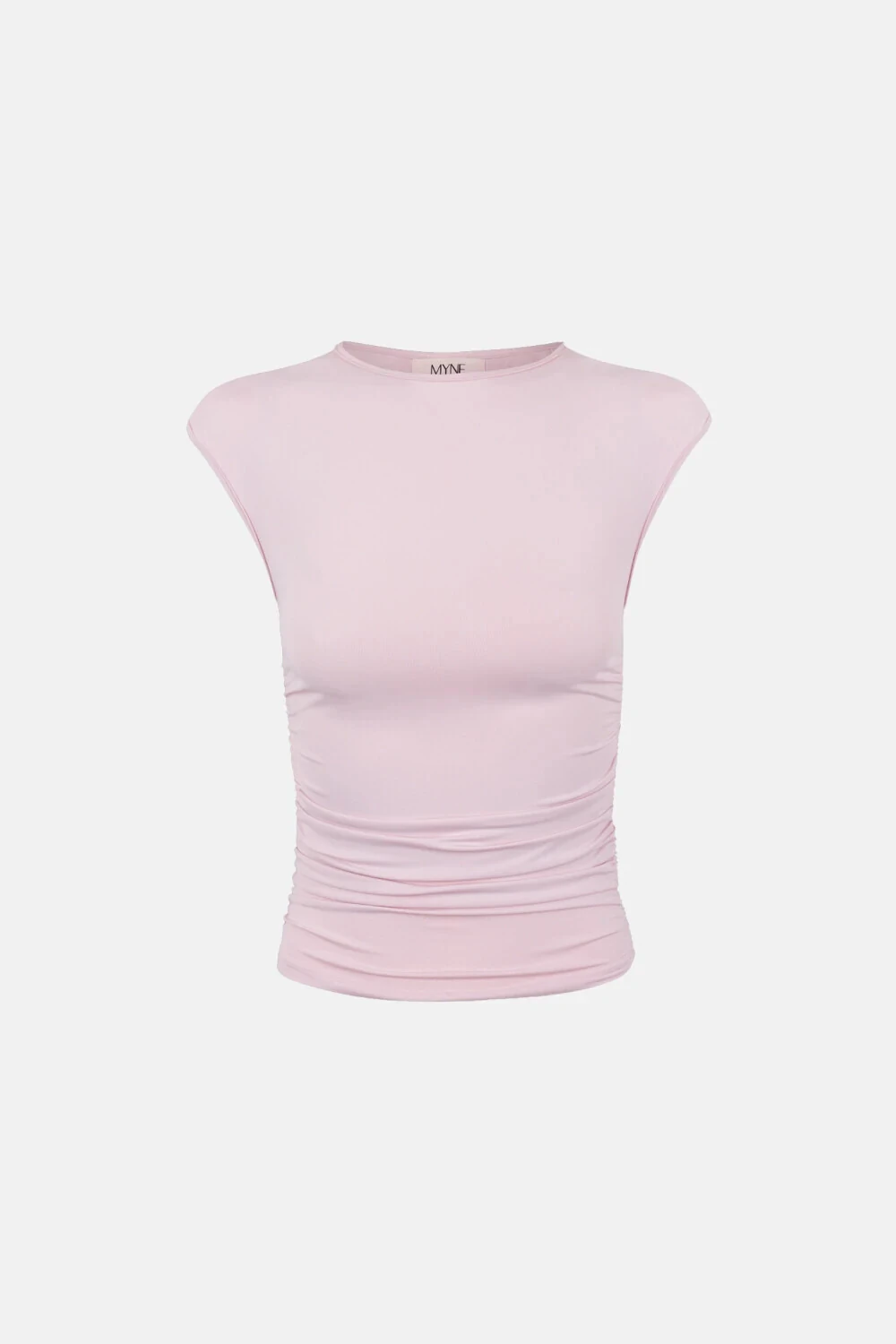 Blusa Drapeada Justa Poliamida