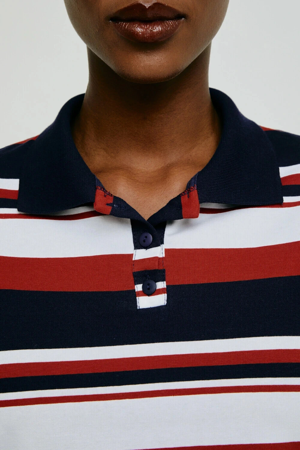 Blusa Polo Listras