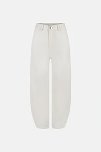 Calça Sarja Balloon Off-white