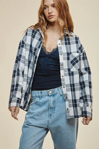 Camisa Xadrez Urban Marinho