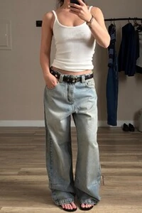 Calça Jeans Oversized Cintura Baixa