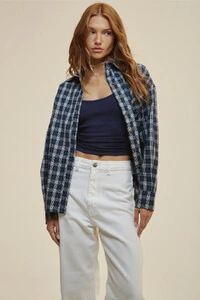 Camisa Xadrez com Bolso