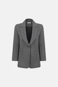 Blazer Alfaiataria Reto
