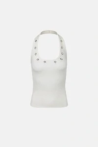 Blusa Ribana Frente Única Ilhós