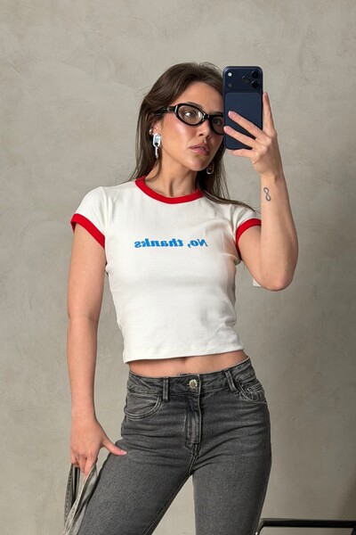 FotoBaby Tee Algodão No, Thanks