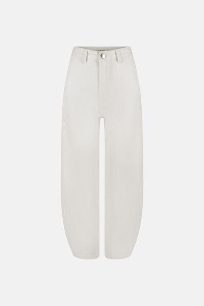 Foto Calça Sarja Balloon Off-white