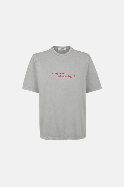 Foto T-Shirt Estonada Oversized Not My Monkeys