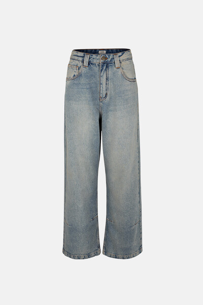 Foto Calça Jeans Oversized Cintura Baixa