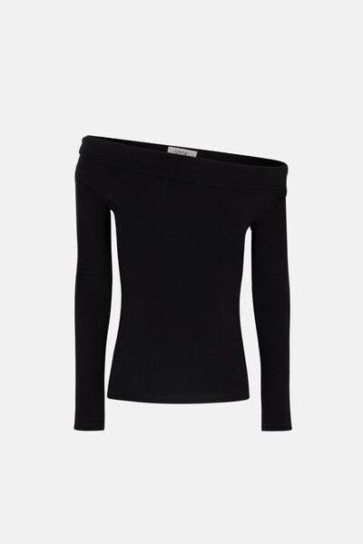 Foto Blusa Manga Longa Assimétrica