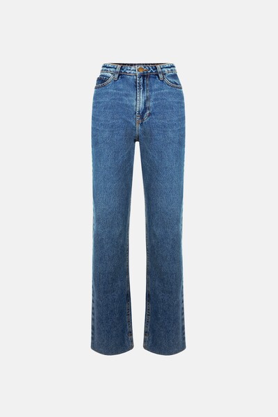 Foto Calça Jeans Reta Basic