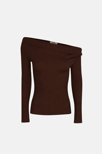 Foto Blusa Manga Longa Assimétrica