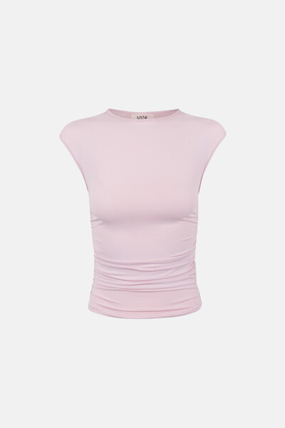 Foto Blusa Drapeada Justa Poliamida