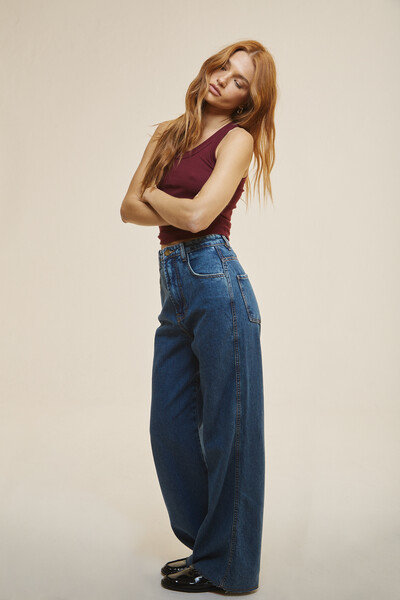 FotoCalça Jeans Wide Clean