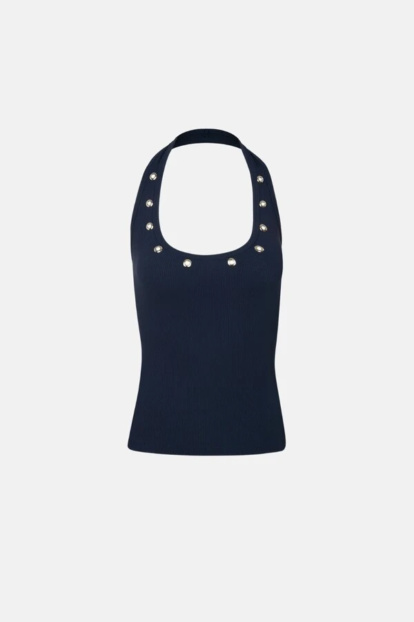 Blusa Ribana Frente Única Ilhós