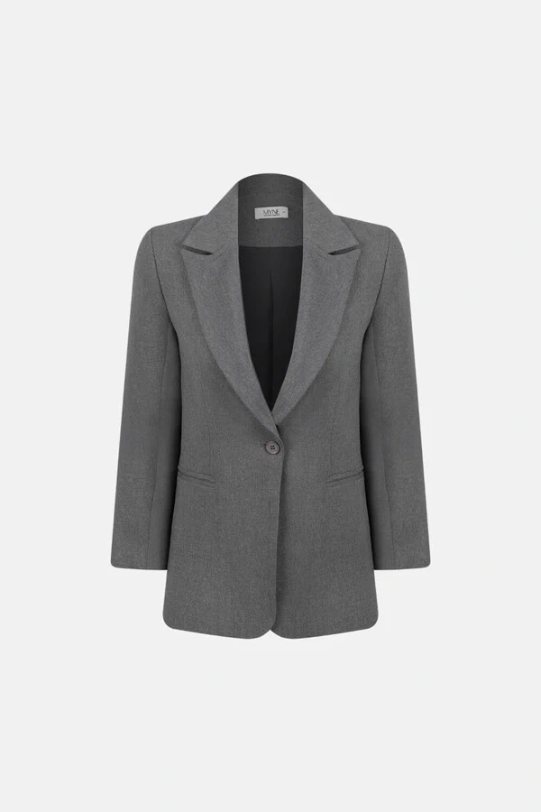 Blazer Alfaiataria Reto