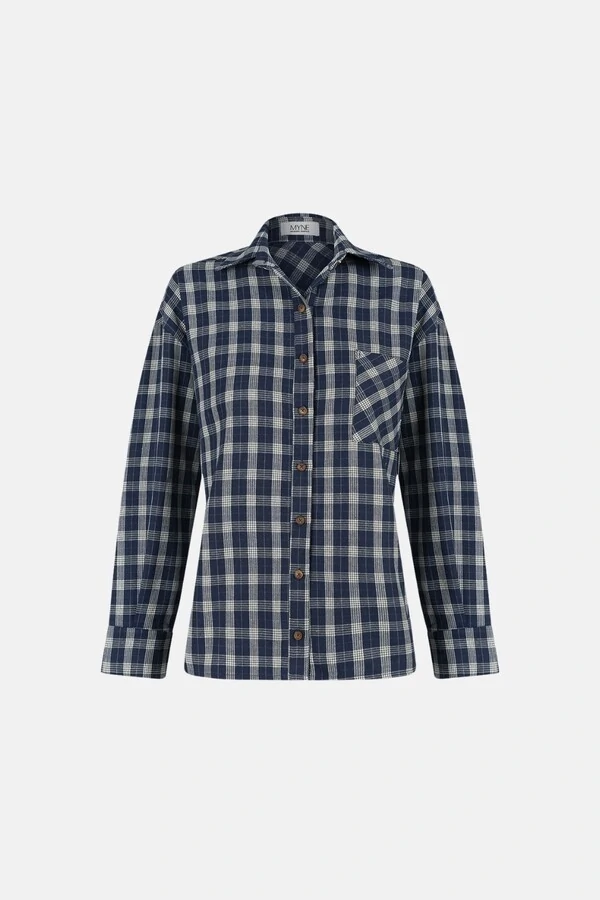 Camisa Xadrez com Bolso