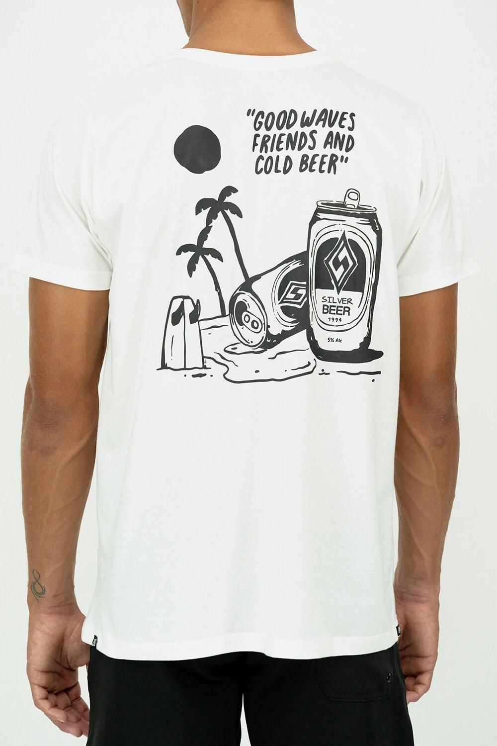 FotoCamiseta Modern Fit Silver Beer