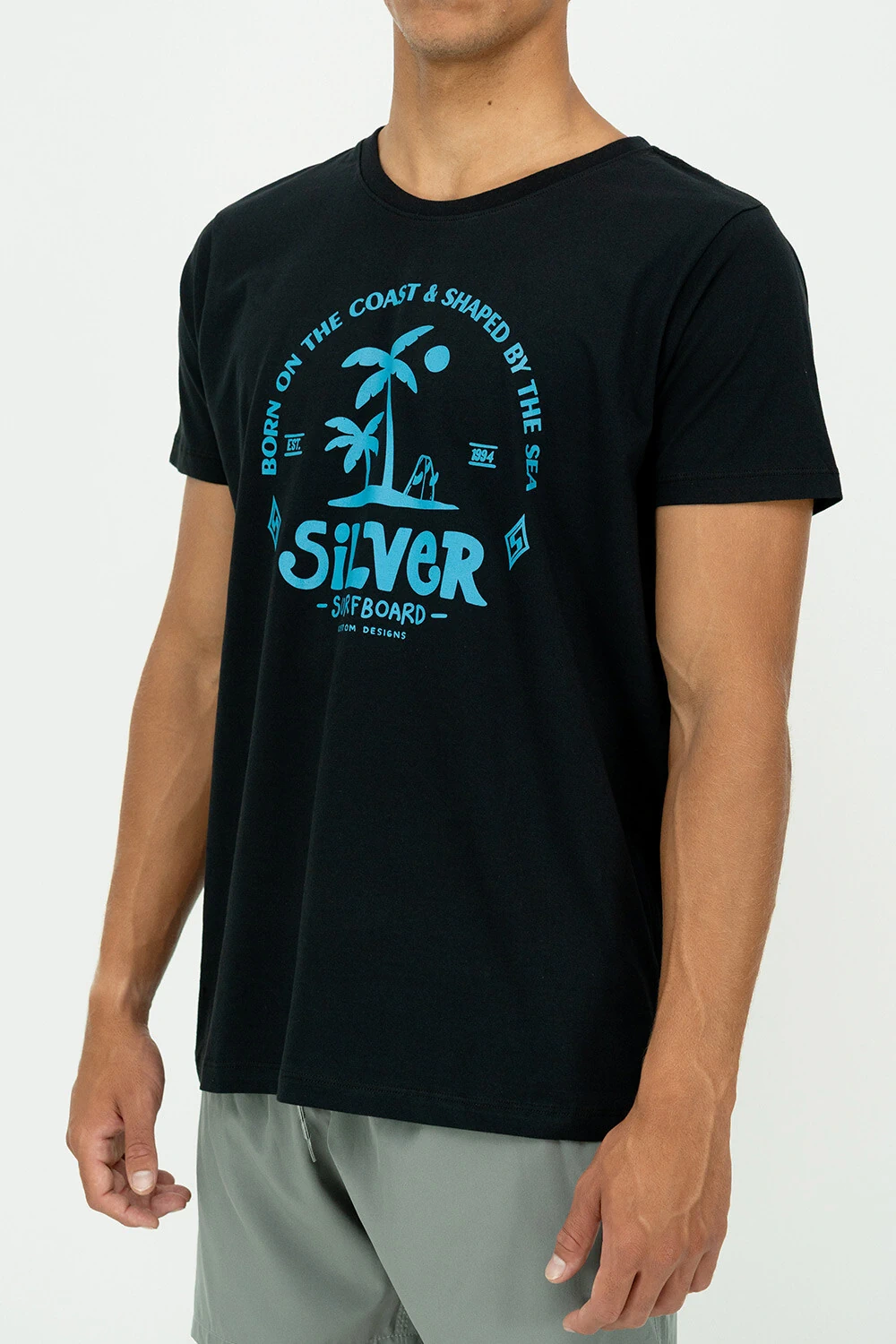 FotoCamiseta Modern Fit Silver Shaped By The Sea