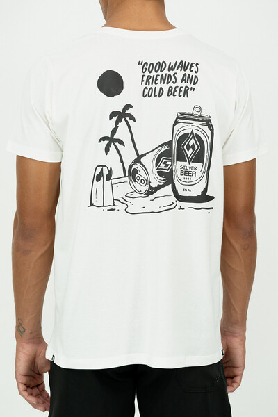 Foto Camiseta Modern Fit Silver Beer