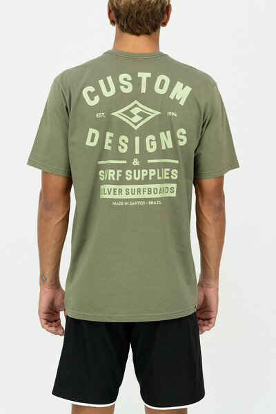 Foto Camiseta Regular Fit Silver Custom