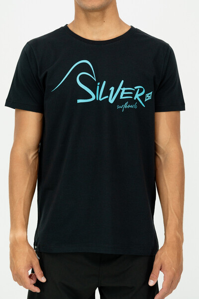 Foto Camiseta Modern Fit Silver Wave