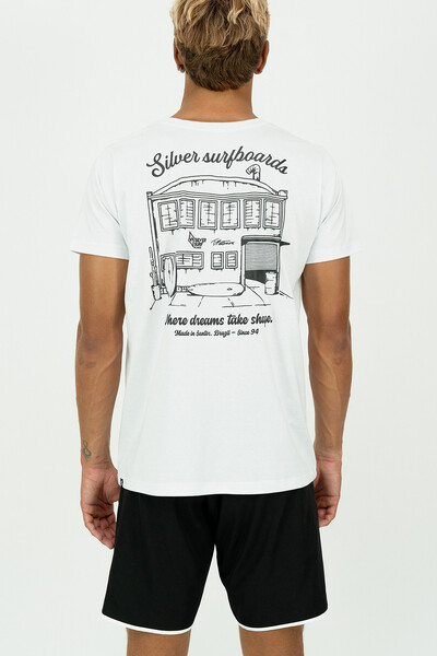 Foto Camiseta Modern Fit Silver Factory