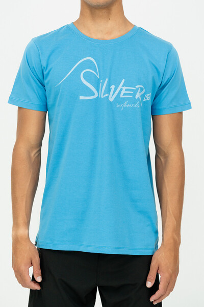 Foto Camiseta Modern Fit Silver Wave