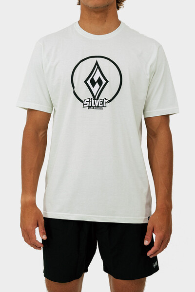 Foto Camiseta Regular Fit Silver Logo Globe