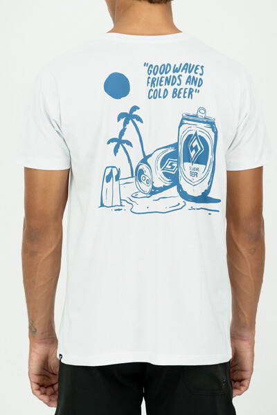 Foto Camiseta Modern Fit Silver Beer