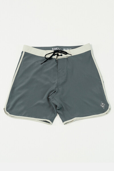 FotoBoardshorts Silver Side Cut 18” Cinza Chumbo